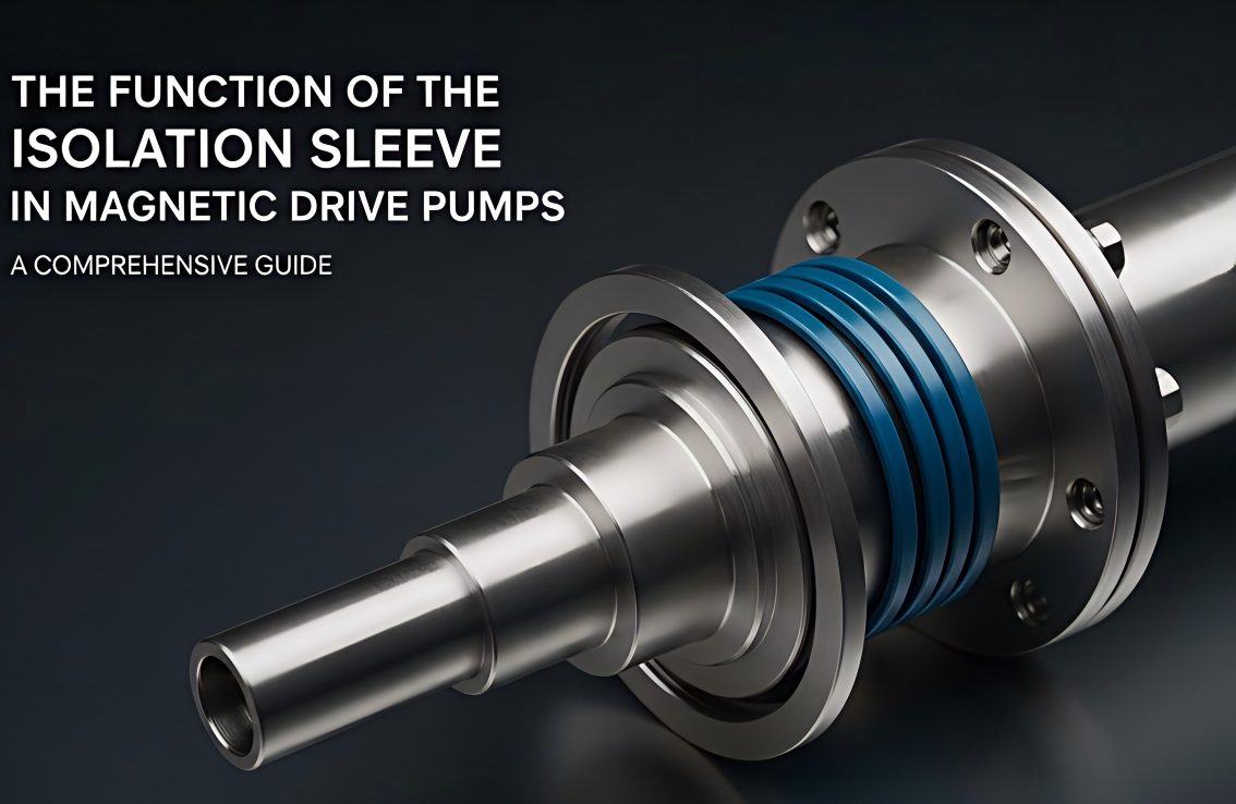 চৌম্বকীয় ড্রাইভ পাম্পে বিচ্ছিন্ন হাতা ফাংশন