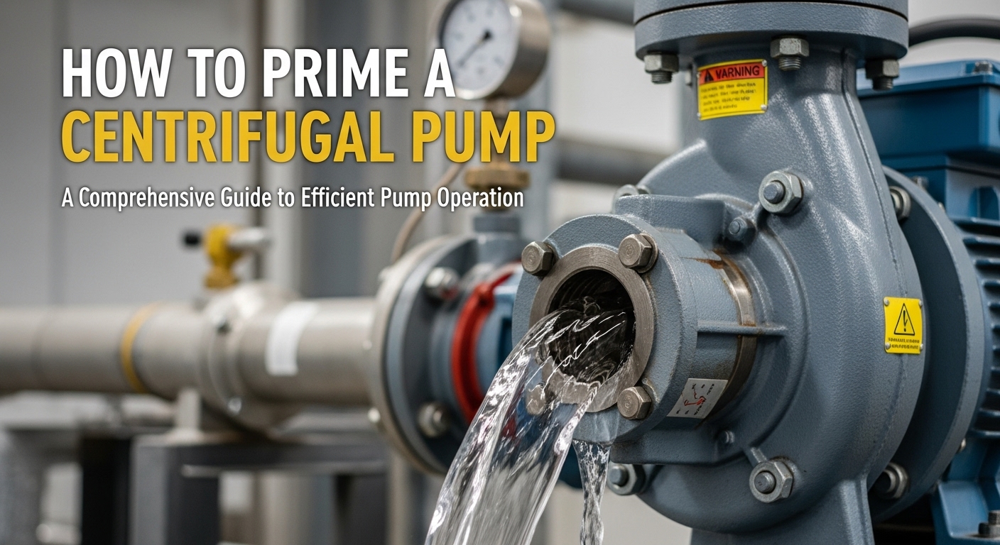 How to Prime a Centrifugal Pump